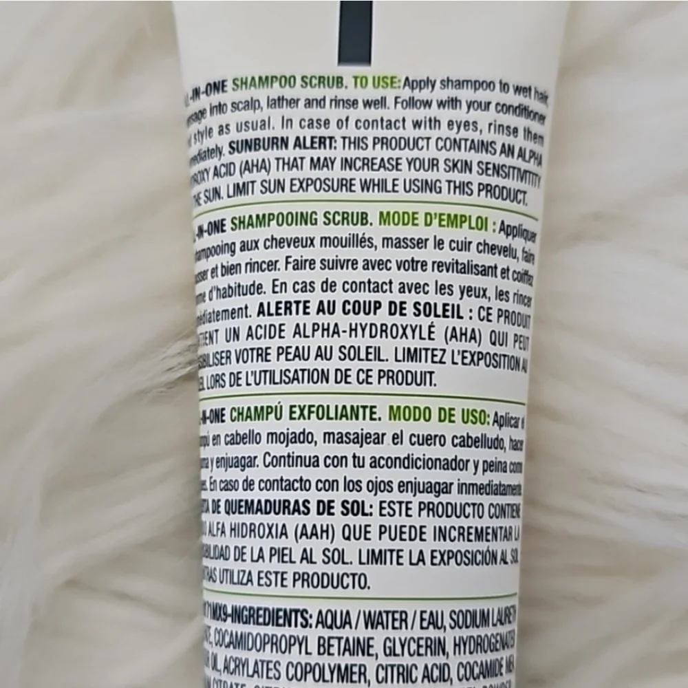 Biolage All-In-One Shampoo Scrub with Oat Trial Size NIP